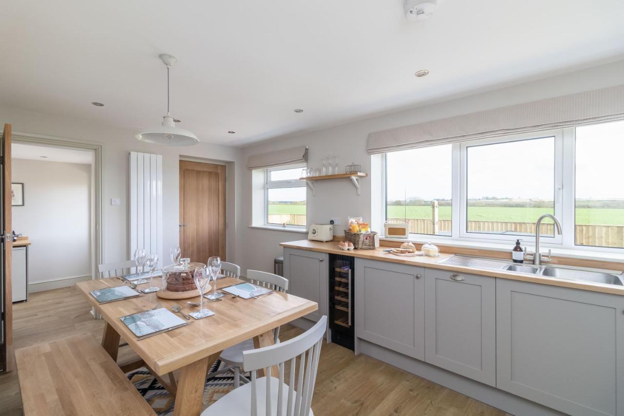 The View, Broxa - Luxury Lodge - Yorkshire Coast Scarborough Bagian luar foto