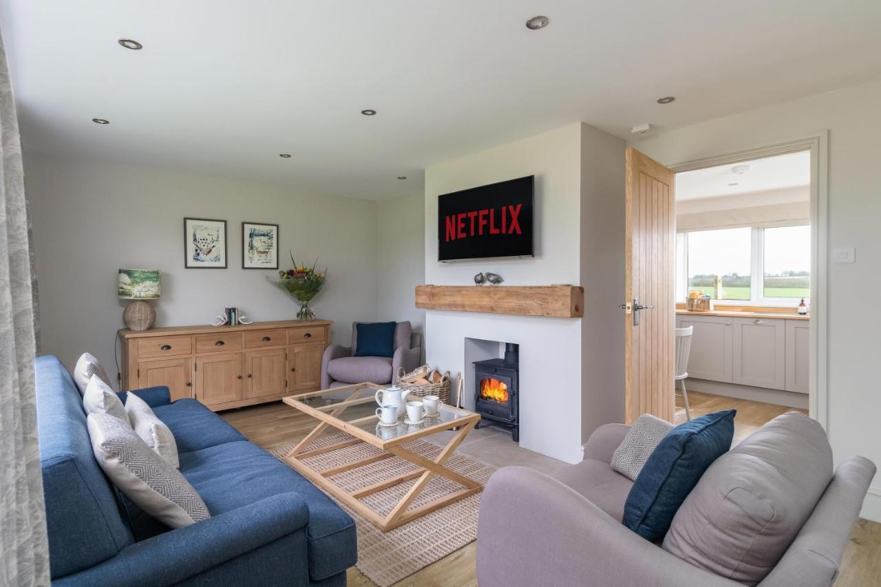 The View, Broxa - Luxury Lodge - Yorkshire Coast Scarborough Bagian luar foto